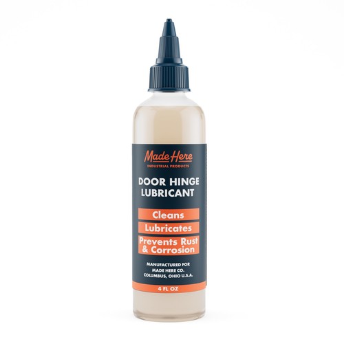 Door hinge lubricating oil - lubricating,