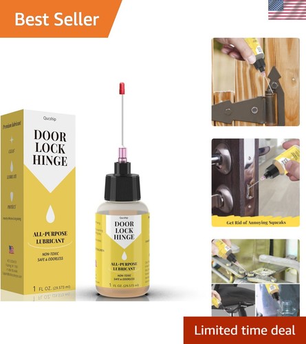 Door hinge lubricant - hinge, 1